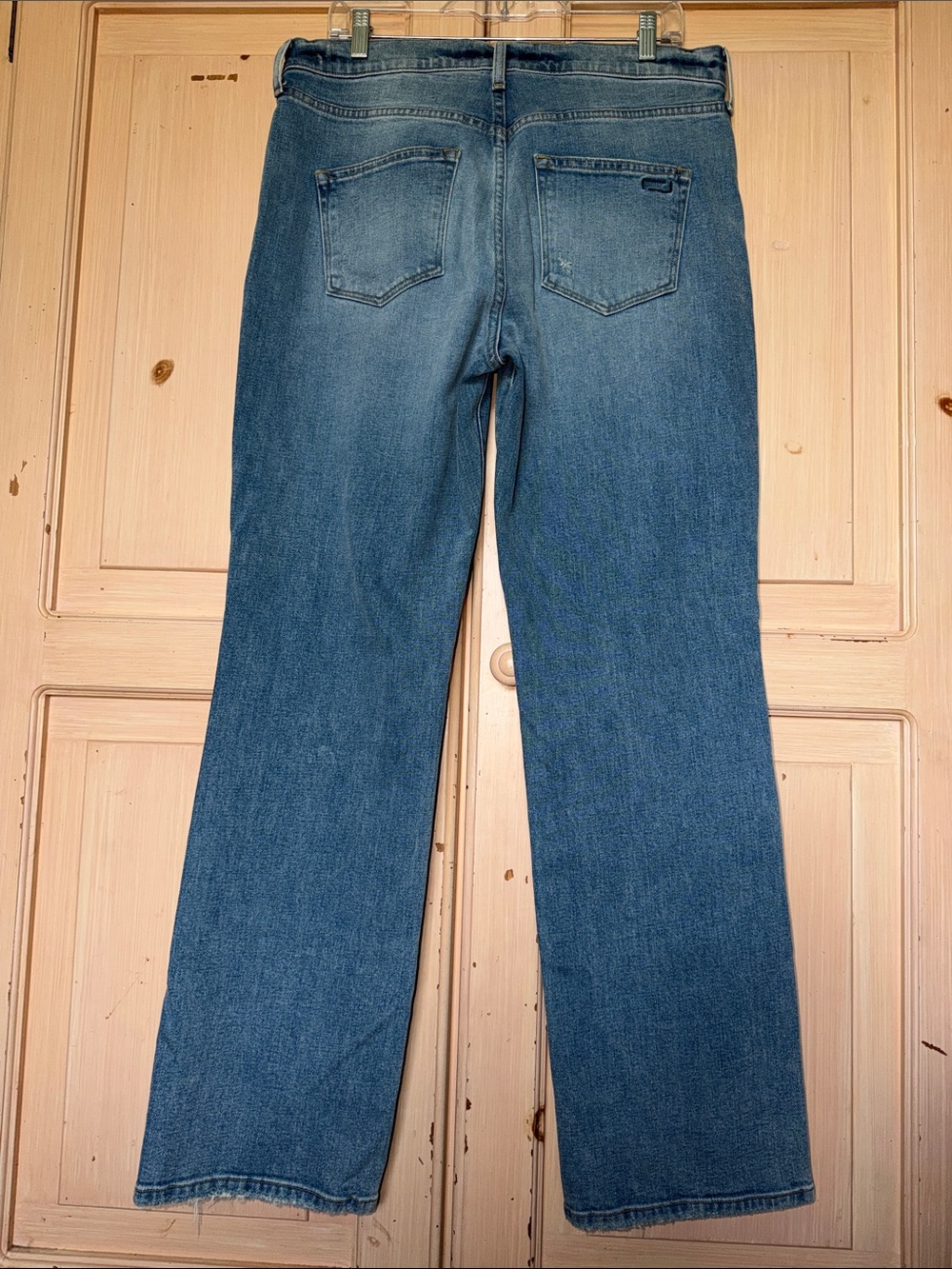 AYR Light Blue Straight Leg Denim Jeans - Picture 3 of 12